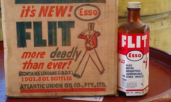 Two unopened boxes of deadly Flit bug spray were disposed of responsibly after being collected via Auckland Council's Hazmobile service. 